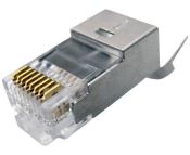 Primus Cable Shielded RJ45 Connector for CAT6, CAT6A Solid and Stranded Cable